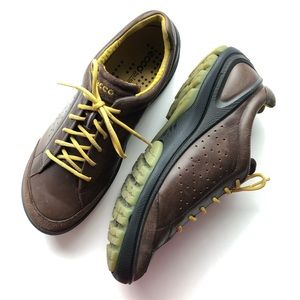 Men’s Ecco Biom Casual Brown Leather Shoes